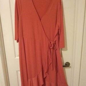 Terra and Sky long sleeve dress
